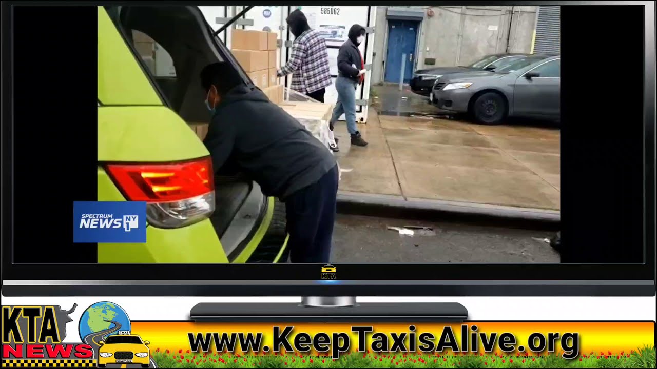 Taxi Driver Helps Hungry New Yorkers - and Himself - During Pandemic