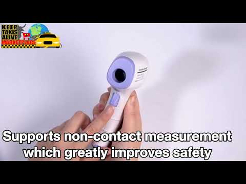 IM 9001 Non contact Laser Infrared Body Thermometer for Adults and Children with Backlit Digital LCD