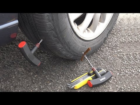 DIY How to Fix a Rear Flat Tire EASY