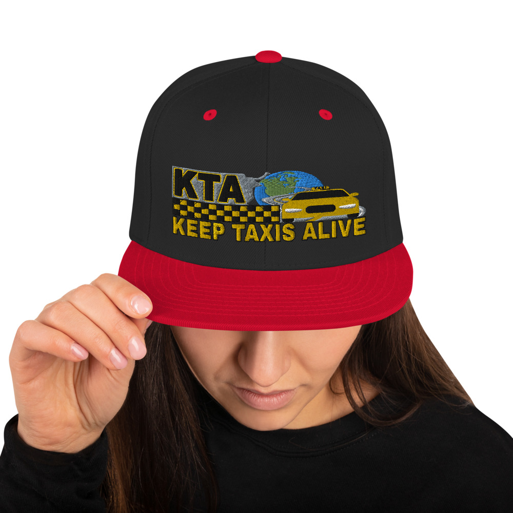“KEEP TAXIS ALIVE - v1” Embroidered Yupoong Snapback Hat